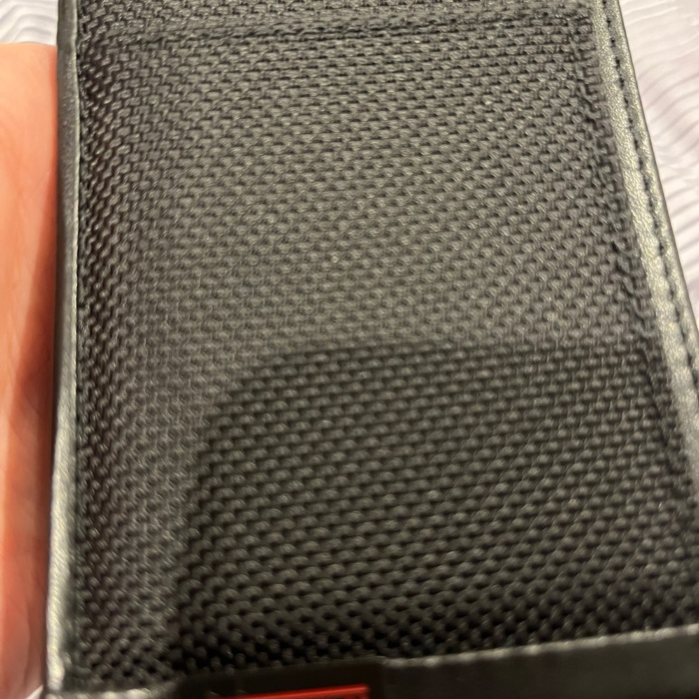 Tumi Black fabric Card Wallet - Picture 3 of 3